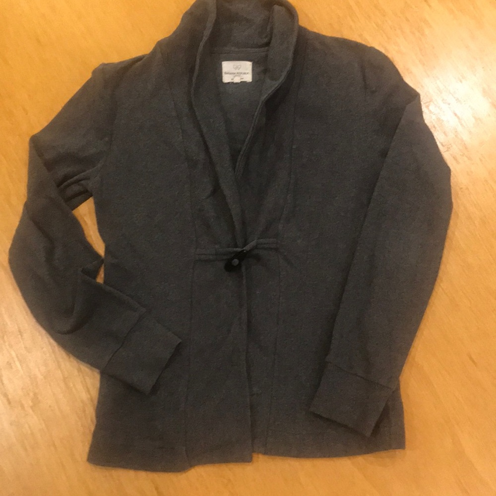 Banana Republic Fleece Sweater Cardigan